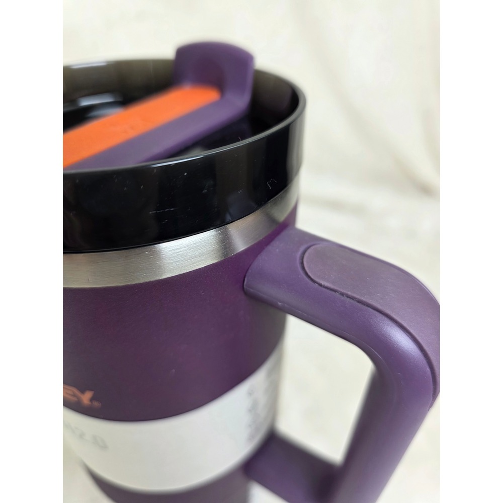 Stanley Quencher H2.0 Tumbler 40oz Plum Insulated Straw Lid Built for Life - Picture 3 of 4